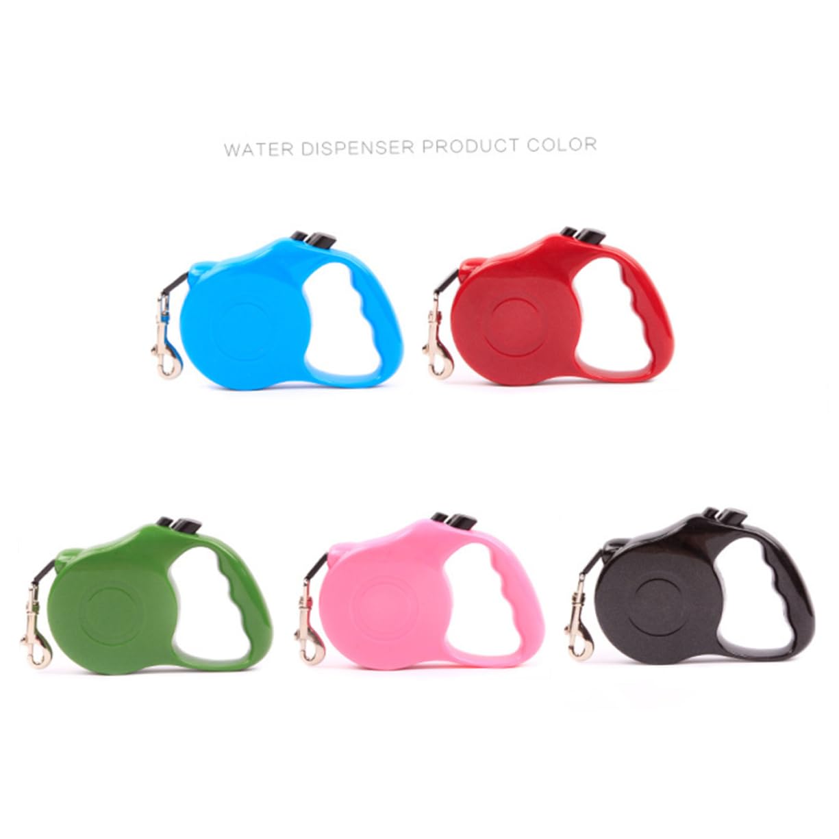 GALPADA 3 Automatic Retractable Dog Leash Meters Pink Traction Rope for Dogs Cats Ergonomic Design One Finger Button for Pet Walking Random Color