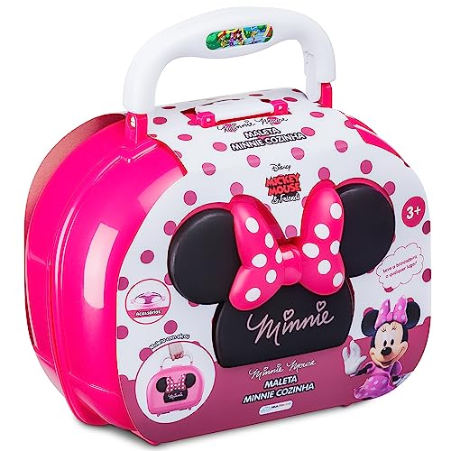 Maleta Minnie Cozinha Com 10 Acessórios Multikids – BR1568