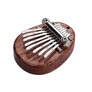 Duim Piano, Draagbare Kalimba, Mini Kalimba Thumb Piano, Keys Kalimba, Houten vinger Piano, Pocket duim Piano, Mahonie 8…
