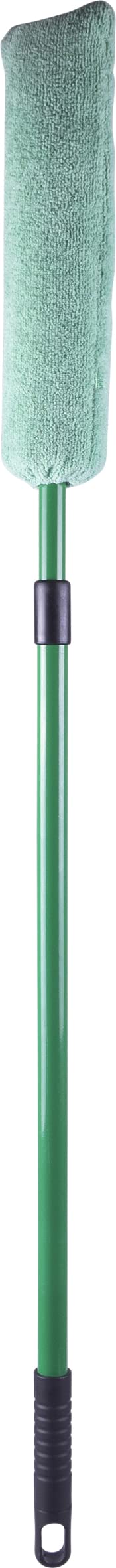 B&Q -  Telescopic Wheelie Bin Brush With Microfibre Head