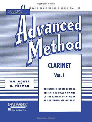 Rubank Publications Advanced Method - Clarinet Vol. 1