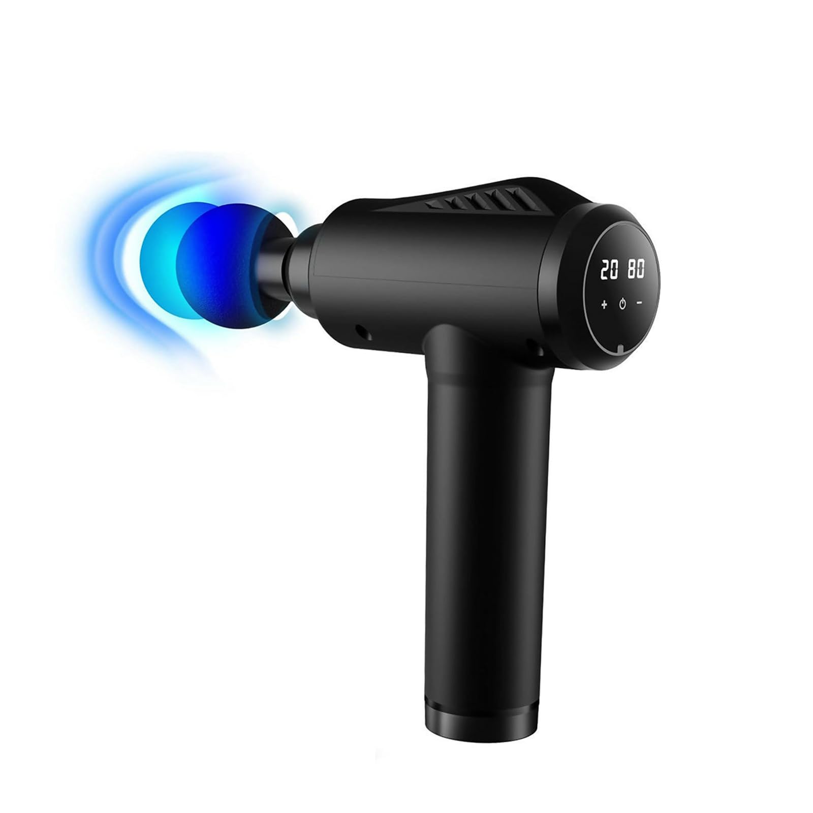 Pistolet de massage V1 Pro – Technologie profonde à 3 600 impulsions/min, 30 niveaux réglables et 10 embouts pro pour un soulagement musculaire complet Pistolet de Massage
