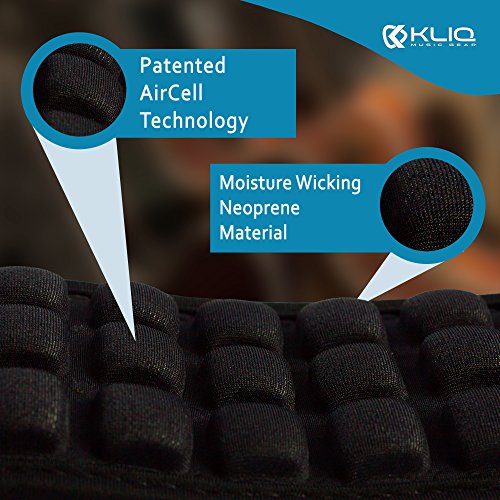 Kliq Sangle de guitare, technologie AirCell, pour guitare basse et guitare électrique, avec rembourrage en néoprène de 7… - Les Beatles, Paul McCartney, John Lennon, RIngo Starr, George Harrison Kliq Sangle de guitare, technologie AirCell, pour guitare basse et guitare électrique, avec rembourrage en néoprène de 7… – Image 5