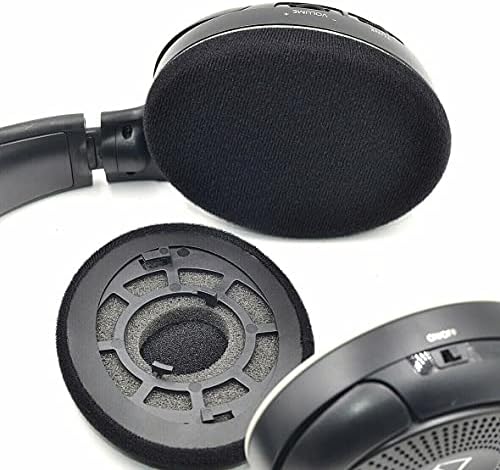 Rs120 Hdr120 II Ear Pads, Cuscinetto Auricolare Di Ricambio Compatibile Con Sennheiser Rs120 Hdr120ii Rs110 Cuffie Facile Da Installare Memory Foam Earpads - Foto 6