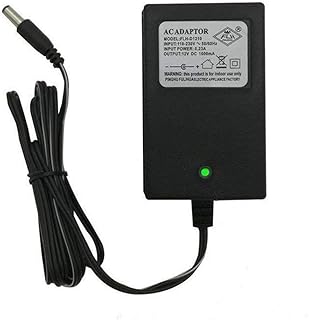 12V Kids Powered Ride On Car Universal Round Hole Charger with Charging Indicator Light-for a Variety of Electric Baby Car...