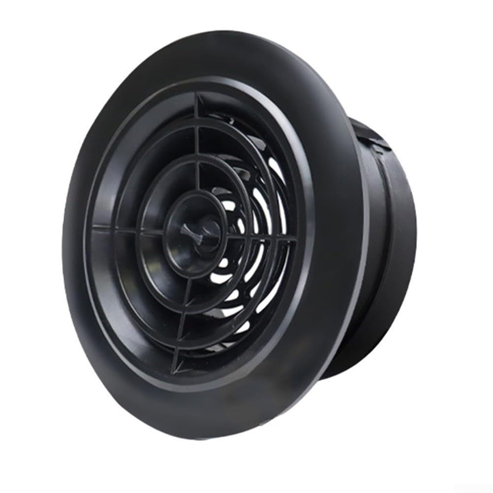 Verstellbares Lüftungsgitter 75-200mm ABS - Rundes Gitter Für Wand & Decke