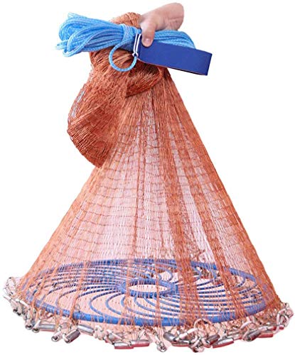 Grljd Fishing Equipment/Fishing Net Automatic Fishing Net, A Variety of Materials, A Variety (Edition : Height 2.4m galvanized pendant) (Size : Height 3m galvanized pendant)