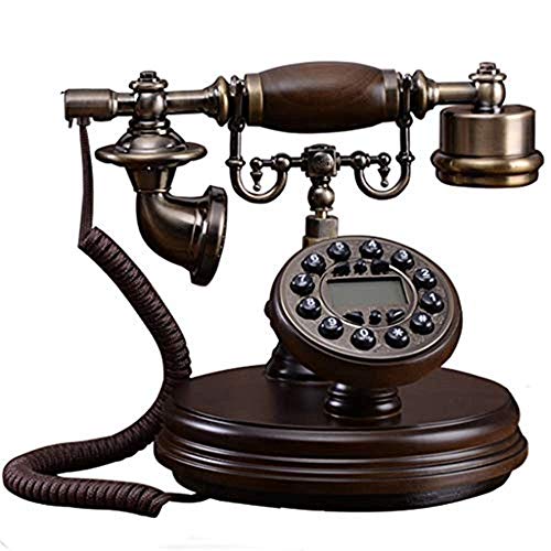 Téléphone maison rétro en bois véritable pour revivre la nostalgie