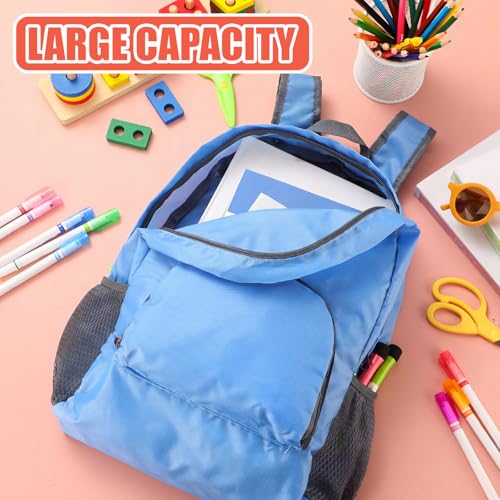 Image of Eccliy 50 Pack Backpacks Bulk 17 Inches Back Pack Basic Backpack for Adult Lightweight Outdoor Travel Bookbags(6 Soft Color)