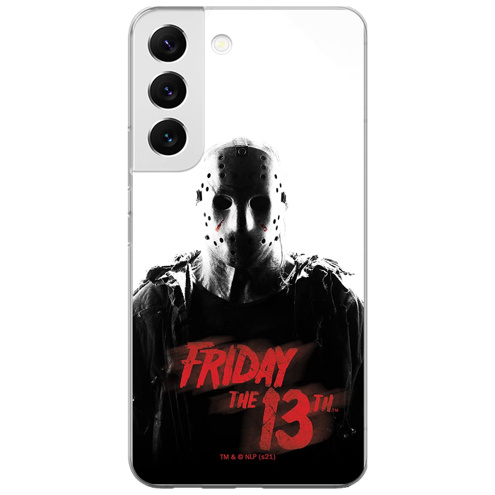 ERT GROUP mobile phone case for Samsung S22 original and officially Licensed Horror pattern Friday the 13th 014 optimally adapted to the shape of the mobile phone, case made of TPU