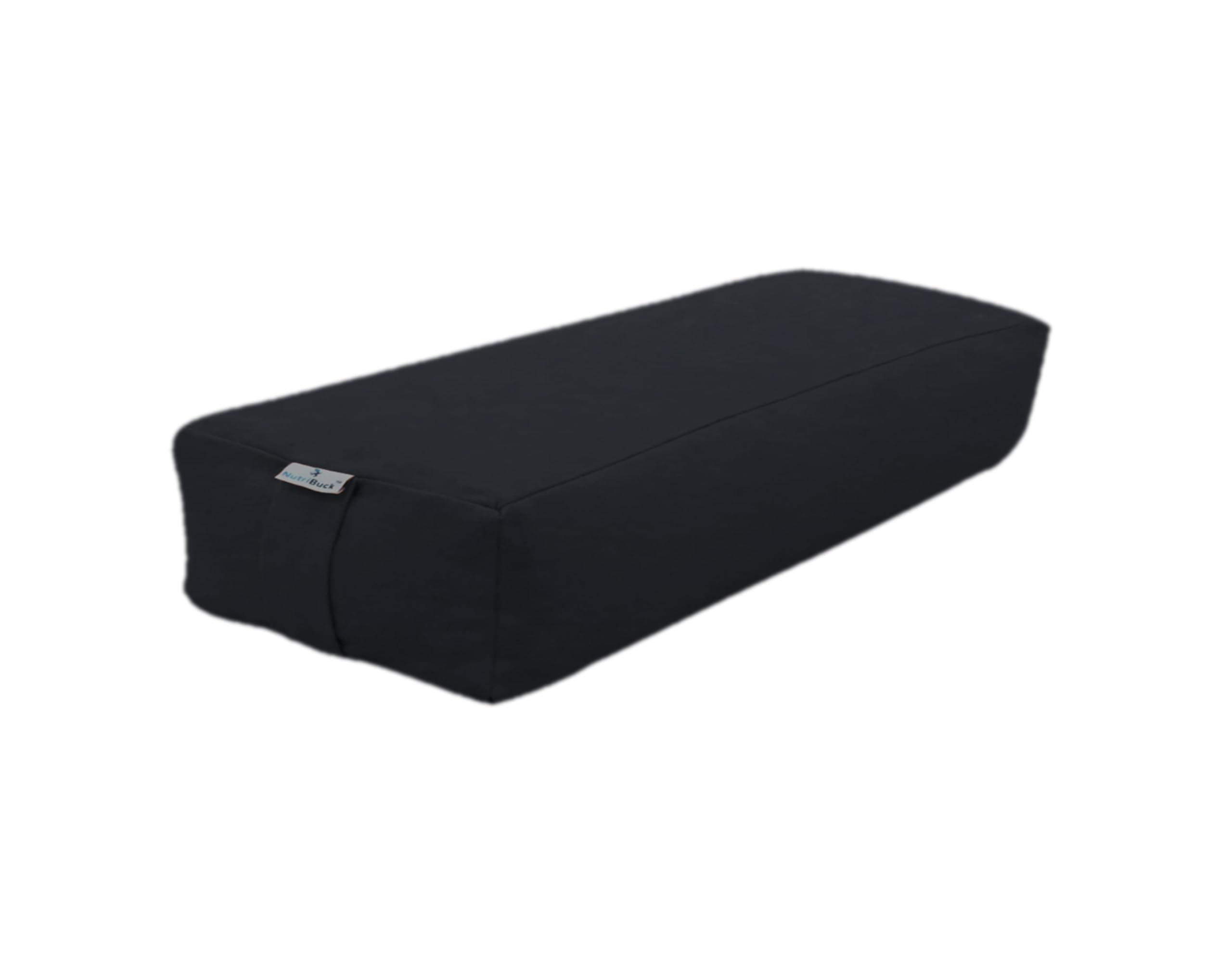 NutriBuck® Rectangular Shape Buckwheat Hull Yoga Bolster | Meditation | Yoga | Pilates | Reduced Stress on Spine, Neck Pain and Effective Support for Side and Back Sleepers (Grey) (B0CSDC55GL) Amazon Price History, Amazon Price Tracker