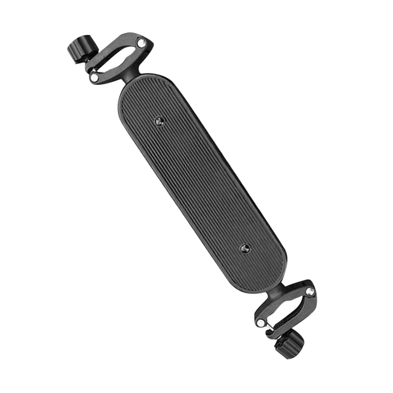 Poggiapiedi Regolabile per Passeggino in Plastica Morsetto | Lunghezza 35-43cm, e Angolazione Regolabili, 43×9×5cm, Adattabile a Passeggini Diversi, 1 Pezzo