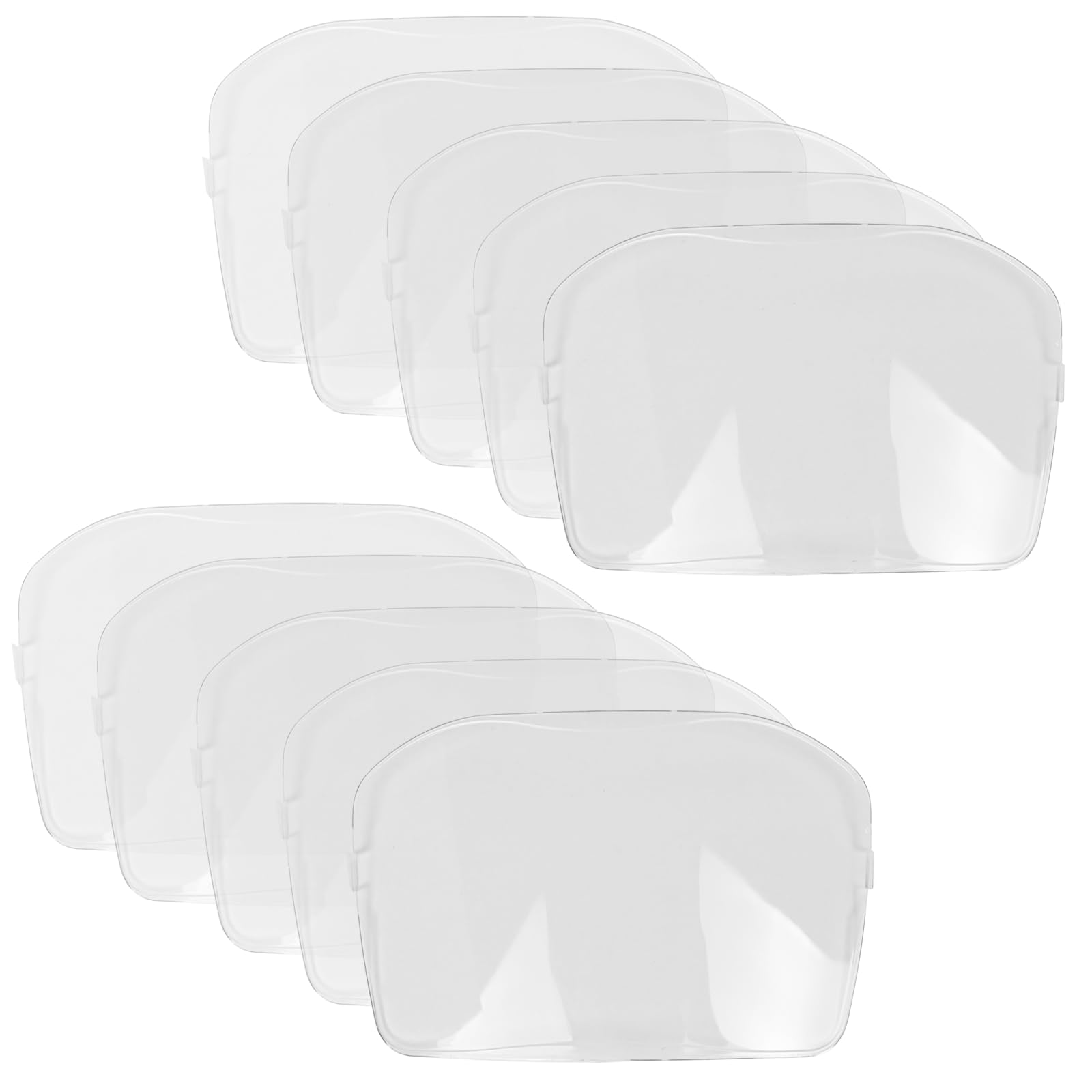 AQBB 10-Pack 9100 Outside Protection Plate for 9100 Welding Helmet,Part Number 06-0200-51