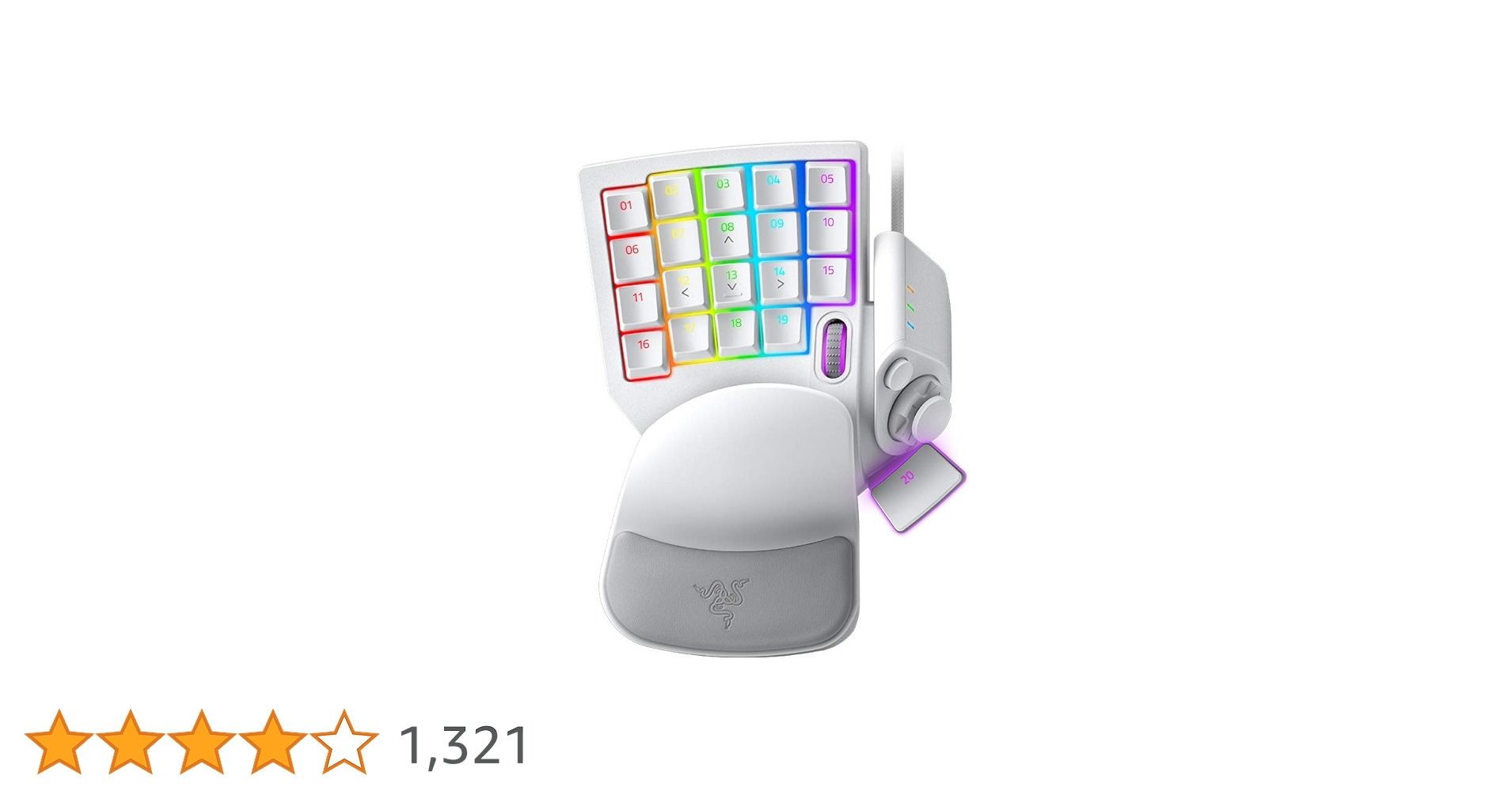 キーボード Razer Tartarus Pro Merctry White 51qf4bywFXL._AC_UL210_SR210,