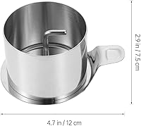 Vista 6 de Anillo para pastel, molde redondo de acero inoxidable para mousse de postre con empujador y levantador de anillos de cocina