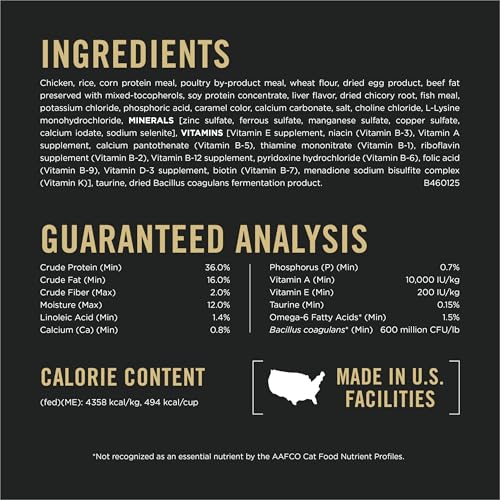 Purina Pro Plan Allergen Reducing, High Protein Cat Food, LIVECLEAR Chicken and Rice Formula