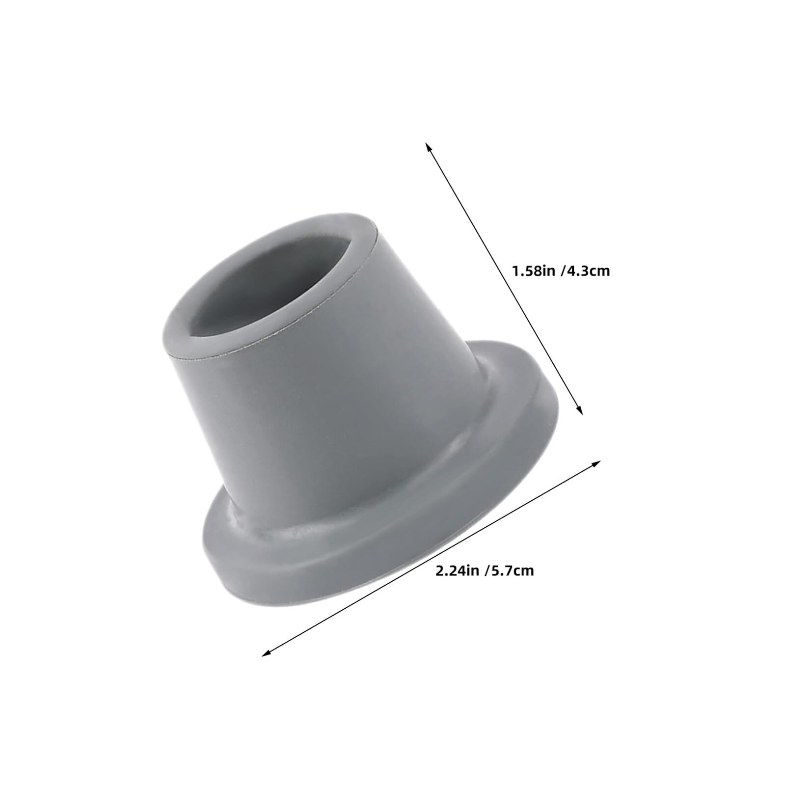 Hemobllo 15pezzi Piedini Di Ricambio in Gomma Antiscivolo Per Sedia Da Doccia Tappi Per Gambe Per Panca Da Bagno Punte in Gomma Resistenti
