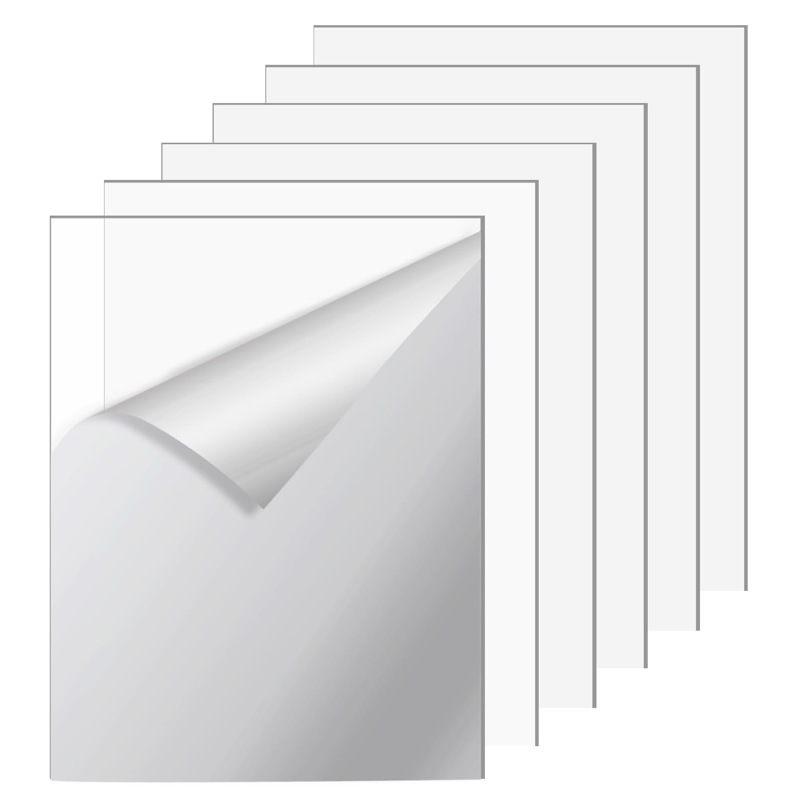 6pcs Transparent Acrylic Sheets,2mm Plastic Acrylic Board Sheets,Plastic Sheet for Crafting Projects Photo Frame Replacement DIY Display Projects Craft Wedding Party Decor (300 * 200MM)