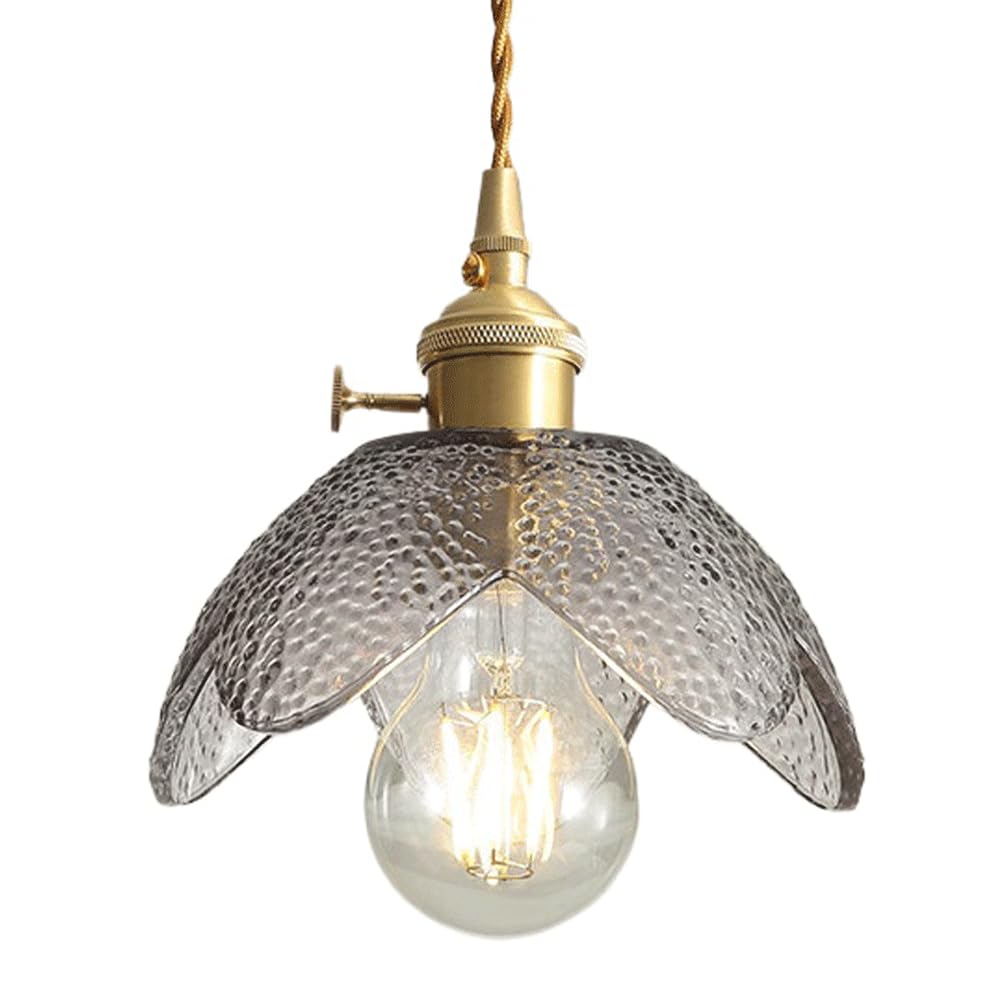 Luminaire décoratif haut de gamme avec suspension en verre E27