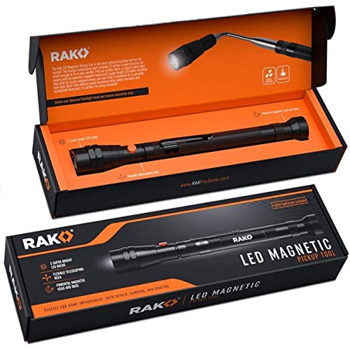 Rak Magnetic Pickup Tool Bundle With Magnetic Wristband #TOP1