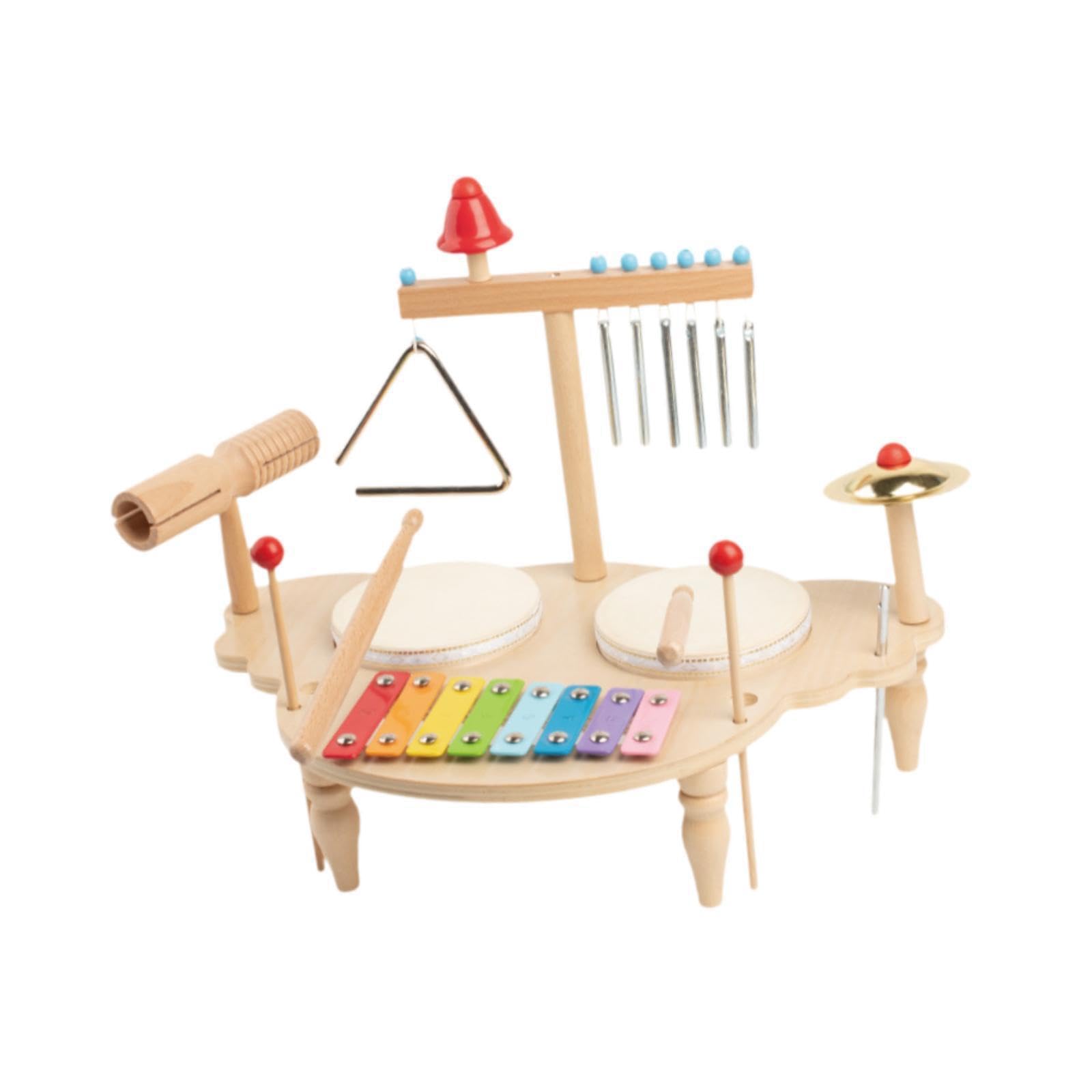Regali di strumenti a percussione per bambine e bambini. Accendi l'immaginazione e il divertimento con i giocattoli a tamburo per bambini, migliorando