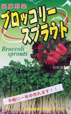 あや様1/31まで取り置き(スプラウト) Amazon | ブロッコリースプラウト（種）40ml 3袋セット | 野菜