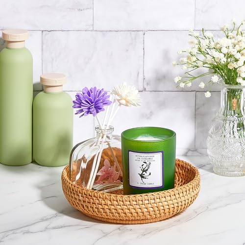 Hushee-3-Pcs-Small-Round-Keys-Basket-for-Entryway-Woven-Bowl-Basket-Rattan-Wicker-Round-Tray-Organizing-for-Keys-Wallet-Cell-Phone-Tabletop-Serving-Fruit-Food-Holder-Decorative-Table-Storage Hushee 3 Pcs Small Round Keys Basket for Entryway Woven Bowl Basket Rattan Wicker Round Tray Organizing for Keys Wallet Cell Phone Tabletop Serving Fruit Food Holder Decorative Table Storage