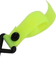 Vista 2 de IIVVERR 2pcs 5kg Capacity Adjustable Hook Loop Closure Stroller Hanger Light Green