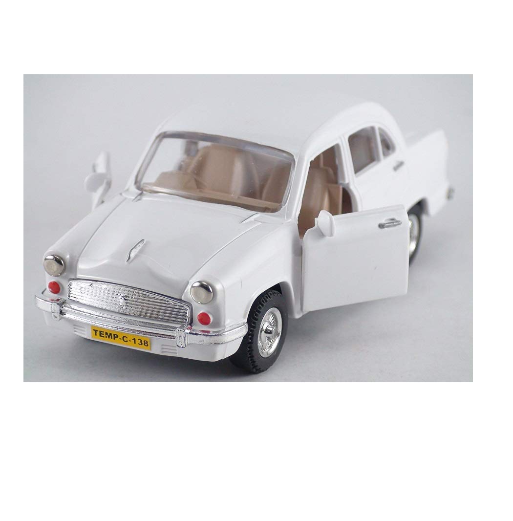 The Game Begins Pull Back and Go Die-Cast Vehicle Ambassador Miniature Car Toy for Kids (White) (B07GTV5G6M) Amazon Price History, Amazon Price Tracker