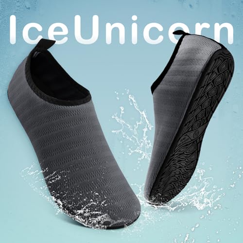 Image of IceUnicorn Water Shoes Men Women Beach Swim Aqua Barefoot Socks Pool Quick Dry Yoga