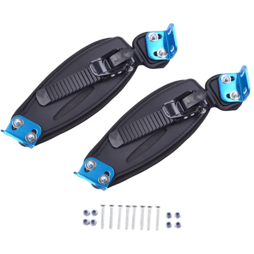 Sangle de pied pour e-skateboard avec boucle en L en aluminium réglable ZYNCUE 25x8 cm