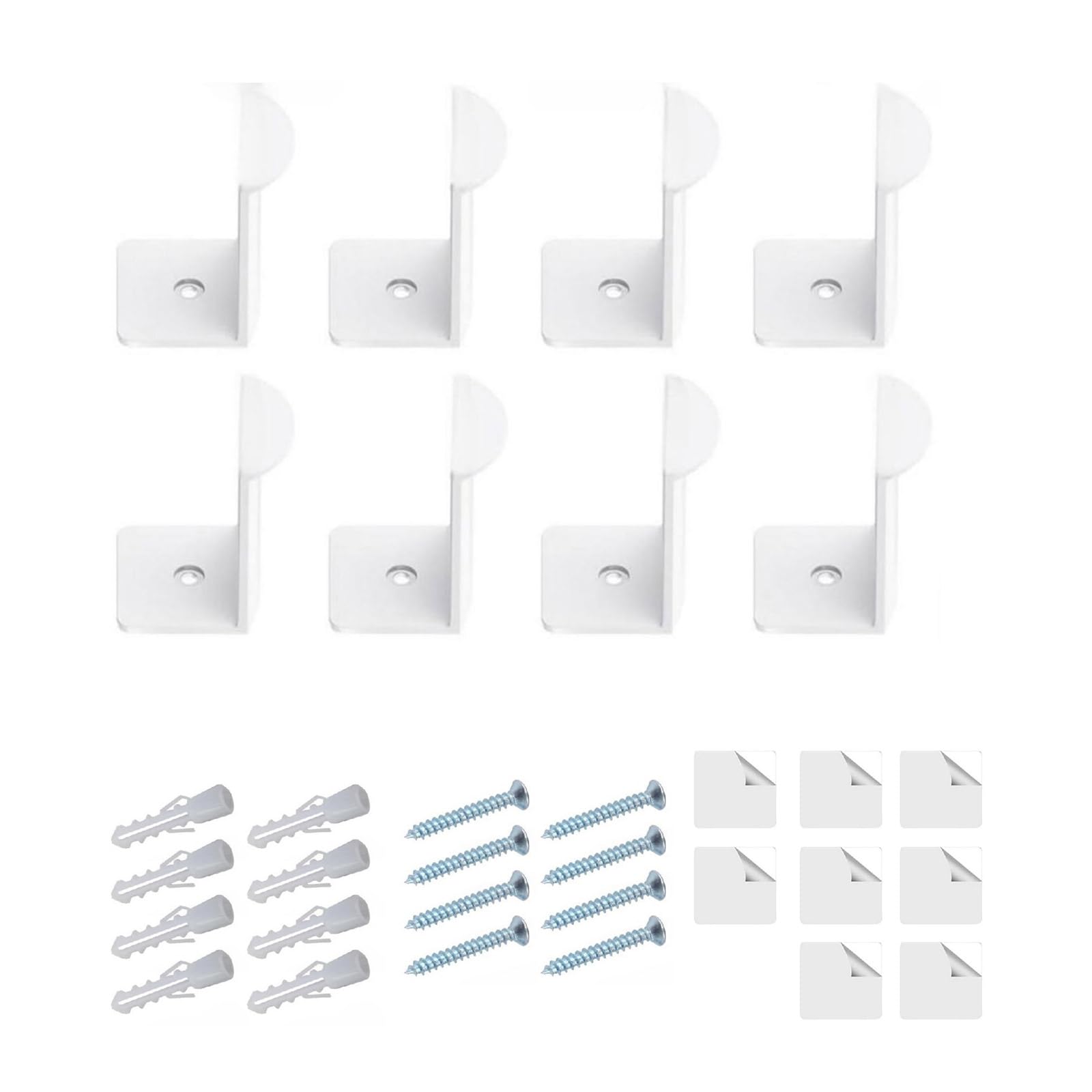 Design Baseball Cap Hat Rack Easy to Install and Display in Any Room with Adhesive Hooks