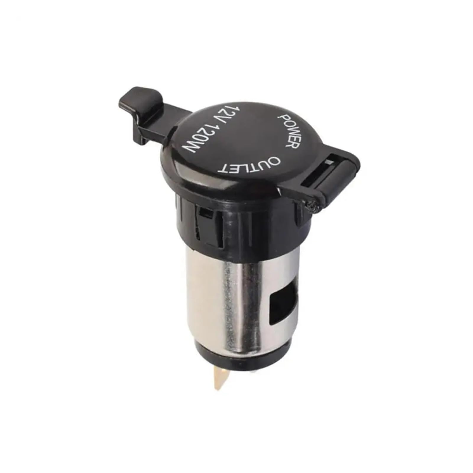 Presa accendisigari impermeabile da 12 V/24 V, di grado marino, con copertura per fusibile, per auto, barca, moto, ATV