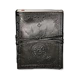 12 Parsecs Designs Steampunk Mechanical Spider Leather Journal | 6'x8' 100% Handmade Leather Notebook, Lined Paper Interior, TTRPG Logbook, Tabletop Roleplaying Artbook