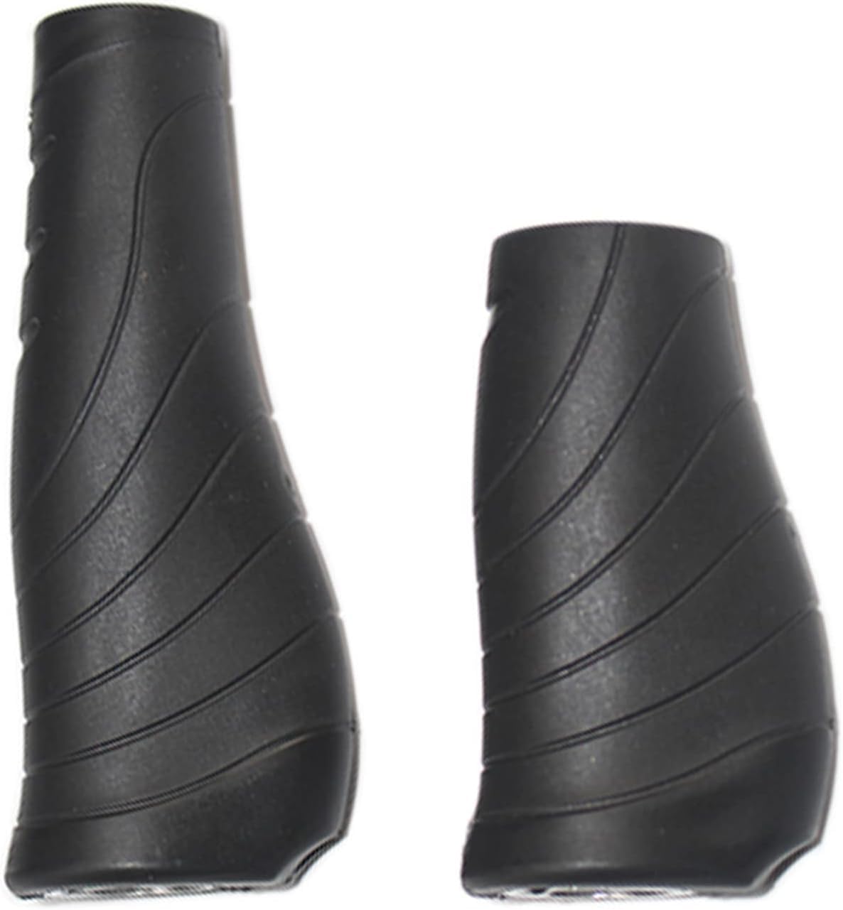 JooFn Bike Grips Handlebar 130mm & 90mm Lockable Handle Bar Rubber End Grip 0.874inch Diameter for Multi-Speed Bicycle Mountain BMX Floding