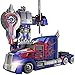 Transformers Optimus Prime Tõyys Coche, Deformación Autobots semi-camión Niños Cargar Control Remoto Coche Chico Hornet Robot 3-6 años, Cumpleaños para niños Control remoto Tõyy Coche Regalo u