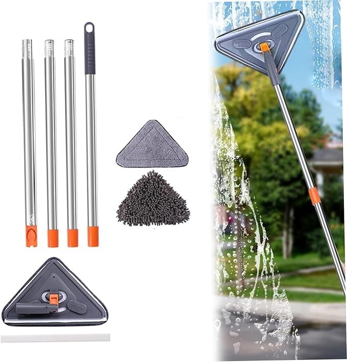 Suicune 70 Inches Long Handle Microfiber Dust Mop Cleaner for Cleaning Wall, Ceiling Washer and Baseboard Duster with Adjustable Extended Pole and 2 Removable Washable Head Pads (B0D9DDZM5V) Amazon Price History, Amazon Price Tracker