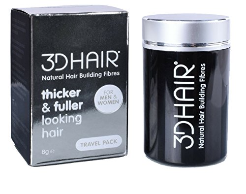 3D Hair Loss Fibres 8g Travel Bottle (Medium Brown)