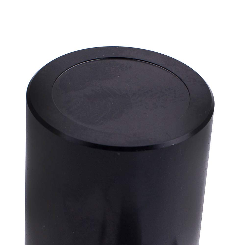 Black Billet Aluminum Oil Catch Can Tank Bottle for BMW N54 0.2L/200ml 19mm