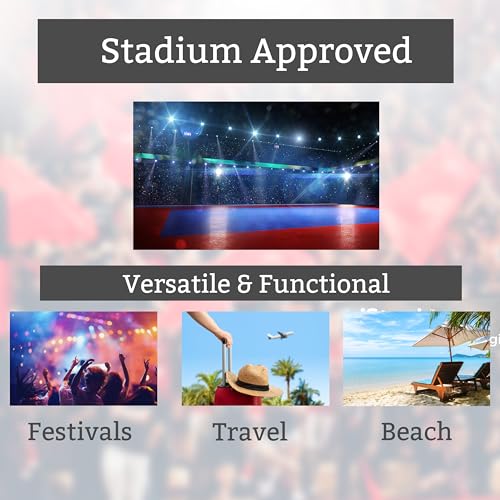 Winterlace 12 Pack Clear Tote Bags Zippered Transparent Stadium Approved Concerts Shopping Festival Bulk4