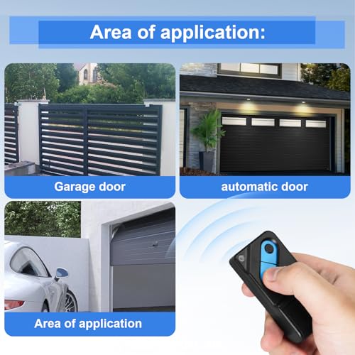 Télécommande 433,92Mhz compatible TM2 433 DS résout blocage porte garage - 7