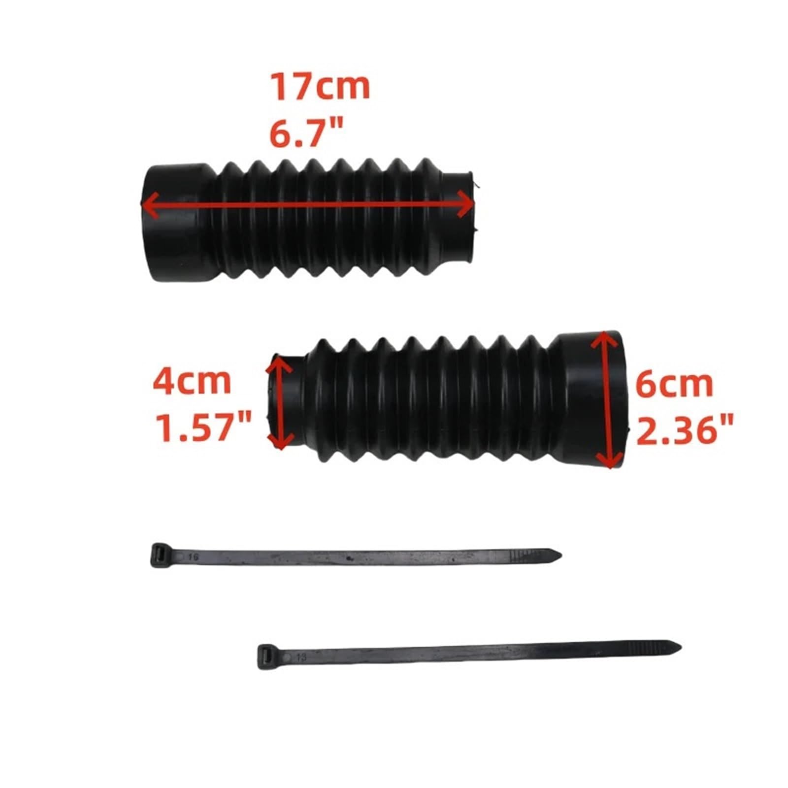 Copri Forcella Forcelle Moto Adatto per Honda CMX500 CMX300 Motociclo Nero Forcella Anteriore Ammortizzatore Copertura Protettiva Custodie Manica Protezioni per Forcella