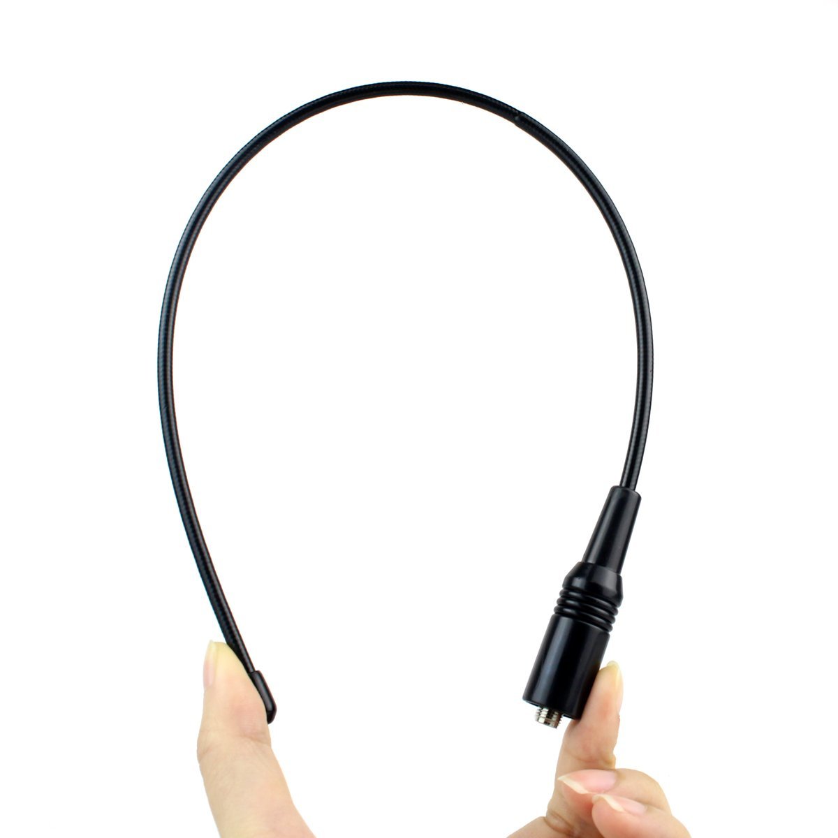 Retevis RT-771 Antenna Telescopica Flessibile SMA-F Doppia Banda 136-174 400-480MHz per Ricetrasmettitore Palmare