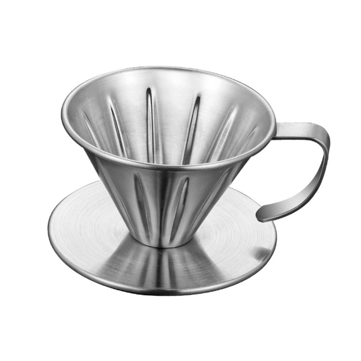 Passoire à café manuelle en inox pour un rituel matinal doux et zéro déchet