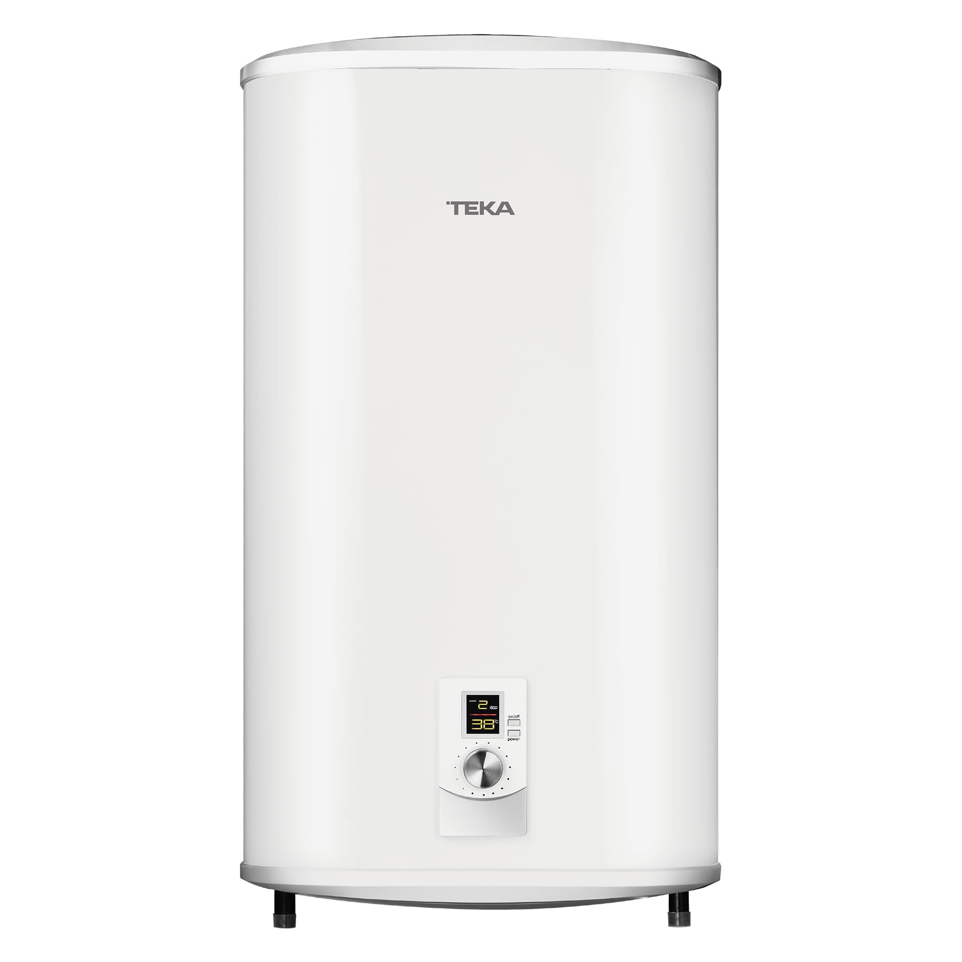 TEKA Termo Eléctrico 93L, Instalación Vertical y Horizontal, Display Digital, 2 Tanques Esmaltado Zafire, Resistencia Cerámica, Protección IPX4, Modelo SHS 100