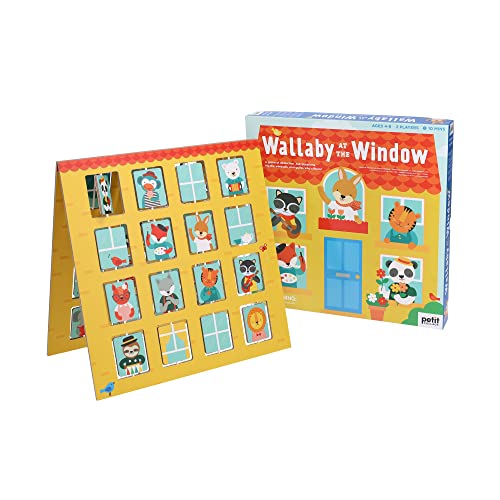 Petit Collage Wallaby at The Window Game: A Game of deductions. Ask Questions, flip The Windows, and Guess Who's There!