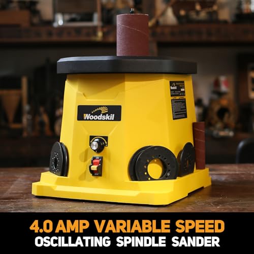 4A Variable Speed Oscillating Spindle Sander