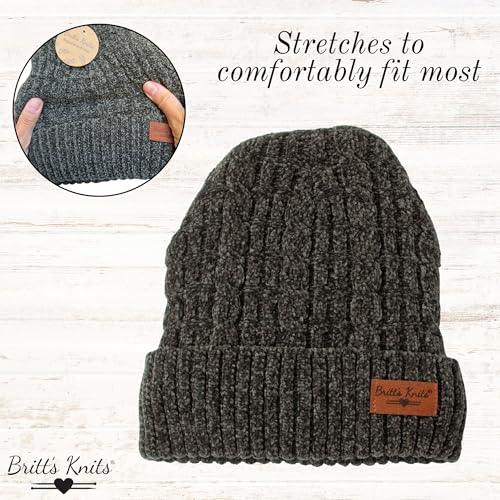 Gorro de punto grueso y suave para mujer Britt's Knits miniatura 3