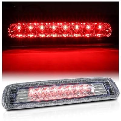 M-AUTO LED Third Brake Light Compatible with 2003-2009 Toyota 4Runner, Rear Cab Roof Center Mount Stop Brake Tail Light