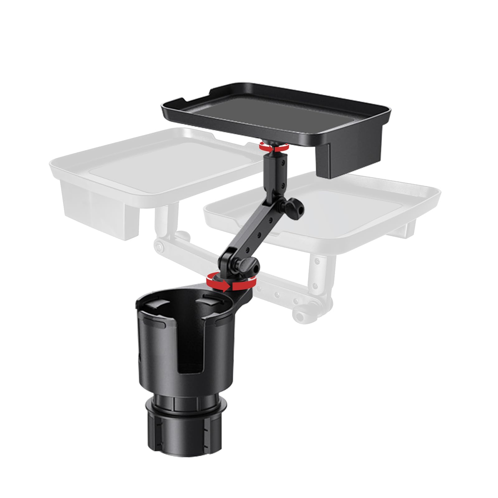 車内快適革命!トレイ付きドリンクホルダーの驚きの使い心地